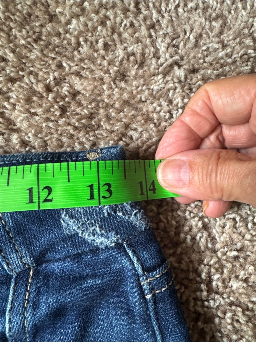 KanCan High-Rise Dark Wash Distressed Skinny Jeans - Picture 5 of 6